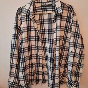 Plaid Long Sleeve Shirt